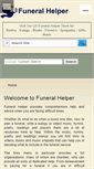 Mobile Screenshot of funeralhelper.org